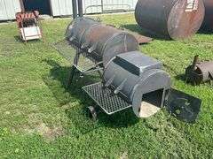 Wood Smoker on Wheels