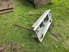 Bale Fork, Skid Loader Mount