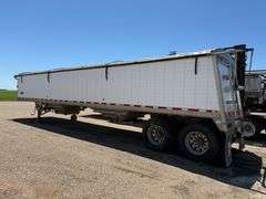 2018 Wilson Commander Hopper Bottom Trailer, Air Ride, 60” Sides x 41’ Long, 11R22.5 Tires on Alumin