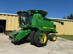 1999 John Deere 9510 Combine, 2wd, 3,279/4,588 Sep/Eng Hours, Maurer Hopper Extension, 3 Speed Hydro
