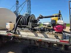 1994 Transcraft 48' Spread Axle Water Trailer, Air Ride, (2) 2,350 Gallon Tanks, 11R24.5 on All Alum