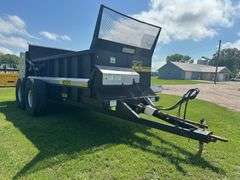 Myers VB750 Manure Spreader, Vertical Beater, Large 1000 PTO, Hydraulic Slop Gate, 16:00 x 20 Tires,