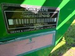 2016 John Deere 2730X 18’ Combination Ripper, 9 Shank, Remlinger 5 Bar Spike Tooth Harrow, Single Po