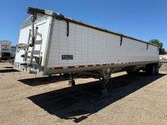 2018 Wilson Commander Hopper Bottom Trailer, Air Ride, 60” Sides x 41’ Long, 11R22.5 Tires on Alumin