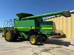 1999 John Deere 9510 Combine, 2wd, 3,279/4,588 Sep/Eng Hours, Maurer Hopper Extension, 3 Speed Hydro
