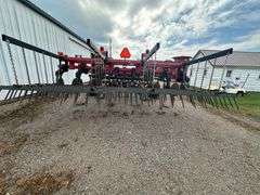 2010 Case IH 870 EcoloTiger Disk Ripper, 7 Shank, with 5 Bar Harrow, Approx 14’ Wide, SN: 041951