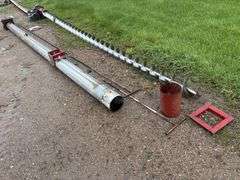 Sudenga Sump Auger and Tube, out of 36’ Bin, 8”, with 5HP 1Ph, 220V, 50A Plug