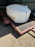 2 Wheel Trailer with 200 Gallon Poly Tank