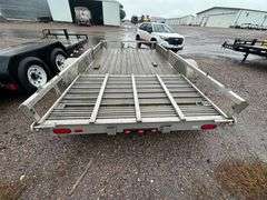 Trophy 14’ Single Axle Aluminum Trailer with Ramp, Lifetime License (No Title)