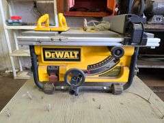 DeWalt Model DW745 10” Table Saw with Stand, *Must be Picked Up By Friday, July 25th. No Exceptions!