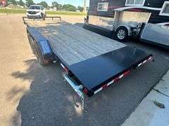 2025 PJ Model C5182 Trailer, 18’ Long, 6’11” Inside Wheel Wells, Comes with Ramps, Brakes, and LED L