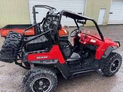 2008 Polaris RZR 800, 1/2 Windshield, Spare Wheel, Winch, Soft Top, Toolbox, 131.4 Hours, 1548 Miles