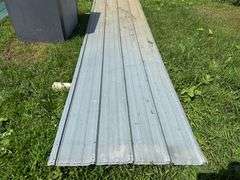 (10) 12’ Sheets of Used Metal, Buying All for One Money