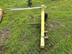 3pt Bale Spear, Heavy Duty Spear, Fits Cat 2 or 3 Quick Hitch