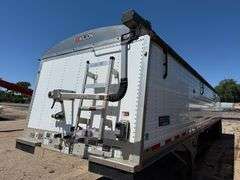 2018 Wilson Commander Hopper Bottom Trailer, Air Ride, 60” Sides x 41’ Long, 11R22.5 Tires on Alumin