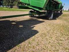 Unverferth AWS-42 All Wheel Steer Header Trailer, Extendable Hitch, 11L-15 Tires, Sickle Storage, SN