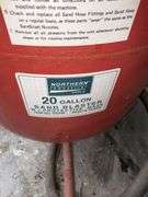 Sand Blaster, 20 Gal, Cabinet, Air Dryer, Extra Parts