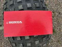 Rear Axle off of Honda 90 3 Wheeler, 1973 Honda ATC90 Original Owners Manual