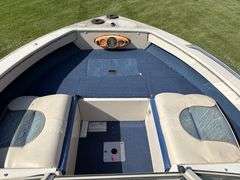 1999 Crestliner 1850 Sportfish Boat, 18.5’, Evinrude 150 Motor, Walkthru Windshield, Depth Finder, w
