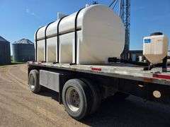 1994 Transcraft 48' Spread Axle Water Trailer, Air Ride, (2) 2,350 Gallon Tanks, 11R24.5 on All Alum