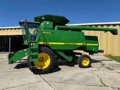 1999 John Deere 9510 Combine, 2wd, 3,279/4,588 Sep/Eng Hours, Maurer Hopper Extension, 3 Speed Hydro