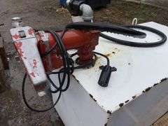 Fuel Tank, with 12V Pump, 45”x24”x24”