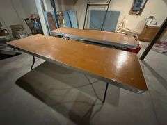 (2) Heavy Duty Folding Tables, 30” x 96”, Buying Both for One Money