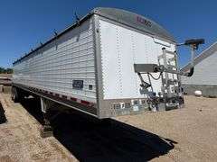 2018 Wilson Commander Hopper Bottom Trailer, Air Ride, 60” Sides x 41’ Long, 11R22.5 Tires on Alumin