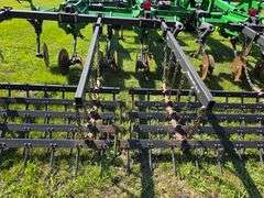 2016 John Deere 2730X 18’ Combination Ripper, 9 Shank, Remlinger 5 Bar Spike Tooth Harrow, Single Po
