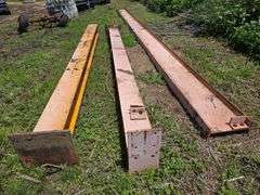 Beams for Overhead Crain, 2 Vertical and 1 Horizontal, Verticals are 10” I Beams and Measure 10” x 1