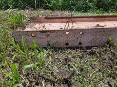 Beams for Overhead Crain, 2 Vertical and 1 Horizontal, Verticals are 10” I Beams and Measure 10” x 1