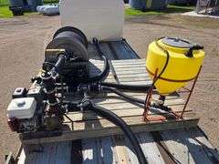 1994 Transcraft 48' Spread Axle Water Trailer, Air Ride, (2) 2,350 Gallon Tanks, 11R24.5 on All Alum