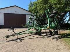 2007 Summers 36.5’ Chisel Plow, Summers 3 Bar Coil Tine Harrow, No Cracks or Welds, SN: F0116