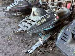 (3) Snowmobiles for Parts or Repair
