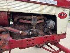 Farmall 460 Wide Front Gas Tractor, 15.5-38 Rears, 2pt Fast Hitch, 11L-15 Fronts, 540 PTO, Mid Hydra