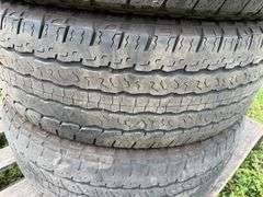 (4) Used Goodyear Wrangler 265/65R18 Tires, Buying All for One Money