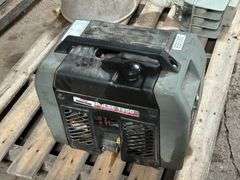 Coleman Powermate Pulse 1850 Gas Operated Generator with 2 – 110 Outlets, Running Order Per Seller