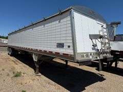 2018 Wilson Commander Hopper Bottom Trailer, Air Ride, 60” Sides x 41’ Long, 11R22.5 Tires on Alumin
