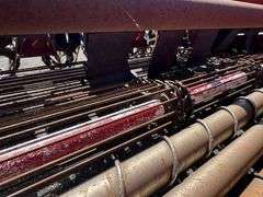 2006 Amity 12R22” 2700 Sugarbeet Lifter, Approx 400 Acres on new hard surface wheels, 1 year on rear