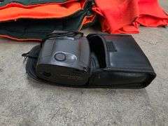 2 Compound Bows, Range Finder, 2 Med/Small Blaze Orange Jackets, 2 Hats and 1 Reversible Vest