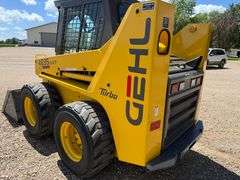 Gehl 4835 SXT Turbo Skid Loader, 985 Hours, Radio, Heat, Auxiliary Hydraulics, Quick Attach, New Buc