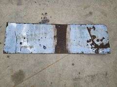 Velvet Pipe Tobacco Single Sided Porcelain Sign, Approx 39” x 12”