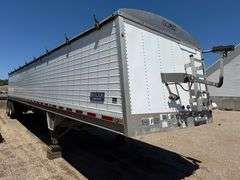 2018 Wilson Commander Hopper Bottom Trailer, Air Ride, 60” Sides x 41’ Long, 11R22.5 Tires on Alumin