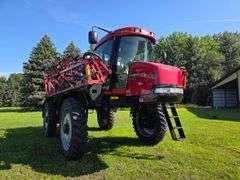 2011 Case Patriot 4420 Self Propelled Sprayer, 3,066 Hours, 120’ Booms, 1,200 Gallon Stainless Steel