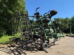 2007 Summers 36.5’ Chisel Plow, Summers 3 Bar Coil Tine Harrow, No Cracks or Welds, SN: F0116