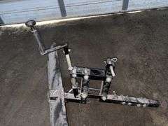 Rear Blade For ATV, 52”, fits in 2” Receiver, Manual Turn
