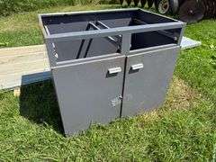 Metal Cabinet, No Top