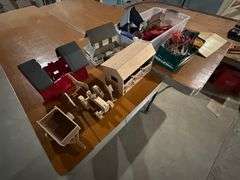 Toy Farm Set and Misc Items