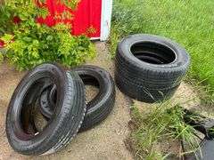 (4) 225-65R17 Used Tires, Buying All for One Money