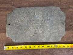 Blackstone Model A Metal Sign, Approx 14.5” x 8.5”